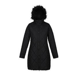 Regatta Womens Fritha II Insulated Parka Jacket Black Size 10