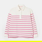Joules Pink Stripe Ottilie Deck Shirt Size 10