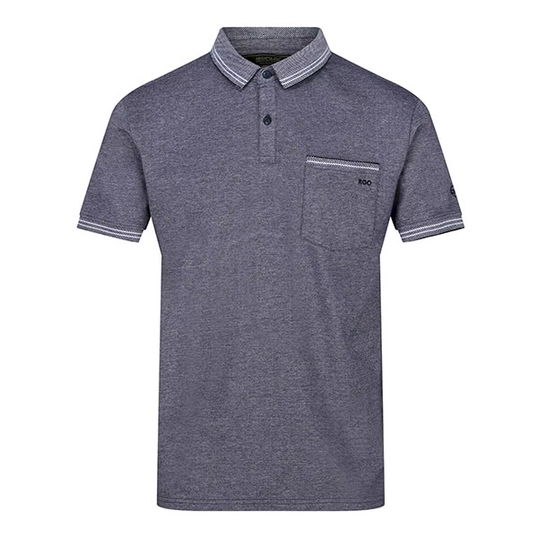 Regatta Mens Tinston Polo Shirt Navy Size M
