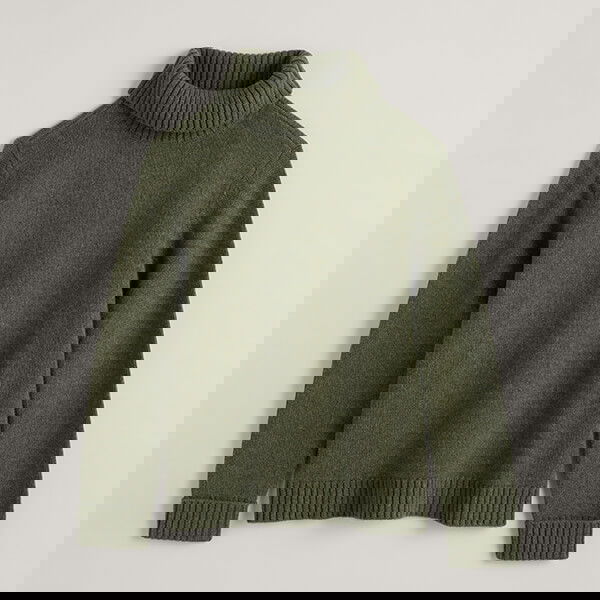 Seasalt Braque Jumper Merino Light Olive Size 20