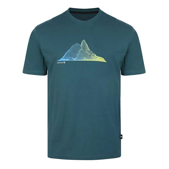 Dare 2b Mens Movement Graphic T-Shirt Mediterranean Green Size XXL