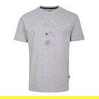 Dare 2b Mens Evidential Graphic T-Shirt Ash Grey Marl Size XL