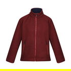 Regatta Mens Garrian II Full Zip Fleece Syrah Red Size XL