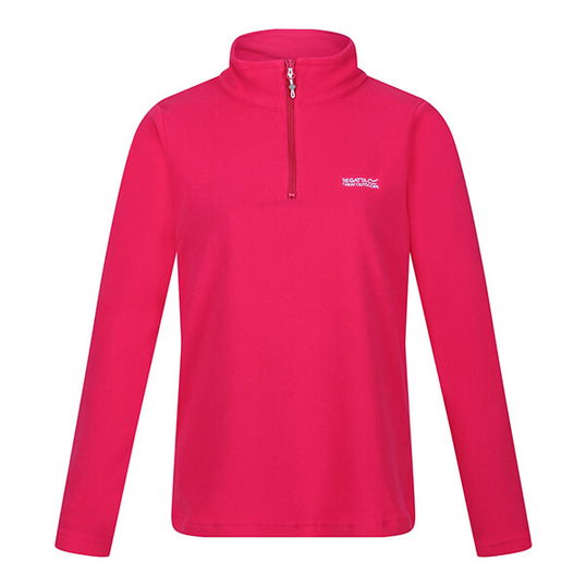 Regatta Womens Sweethart Lightweight Half-Zip Fleece Pink Potion Size 10