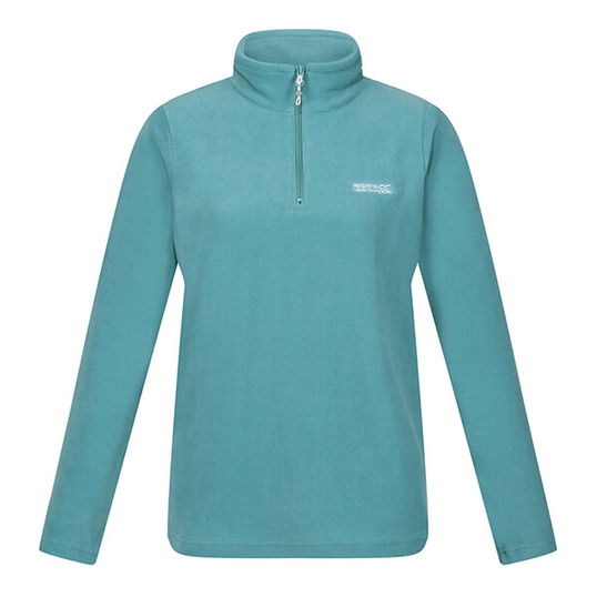 Regatta Womens Sweethart Lightweight Half-Zip Fleece Bristol Blue Size 14
