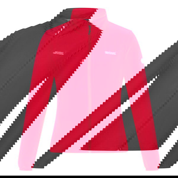 Regatta Womens Clemance III Full Zip Fleece Pink Potion SIze 10