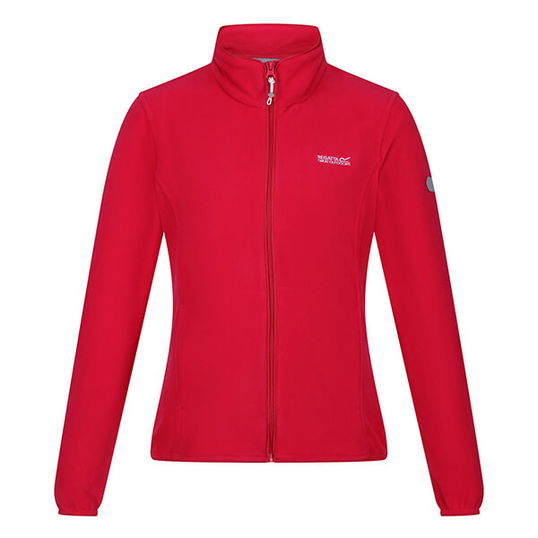 Regatta Womens Clemance III Full Zip Fleece Pink Potion SIze 10