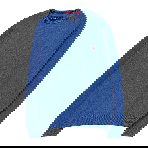 Joules Mens Blue Marl Jarvis Crew Neck Jumper Size M