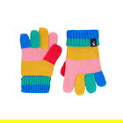 Joules Multi Stripe Hedly Colourblock Gloves Size 8y-12y