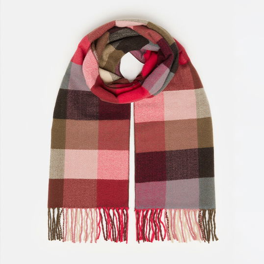 Joules Multi Check Langtree Scarf