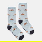 Joules Blue Horse Excellent Everyday Eco Vero Socks Size 4-8