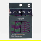 Joules Mens Green Stripe Crown Joules Underwear 2 Pack