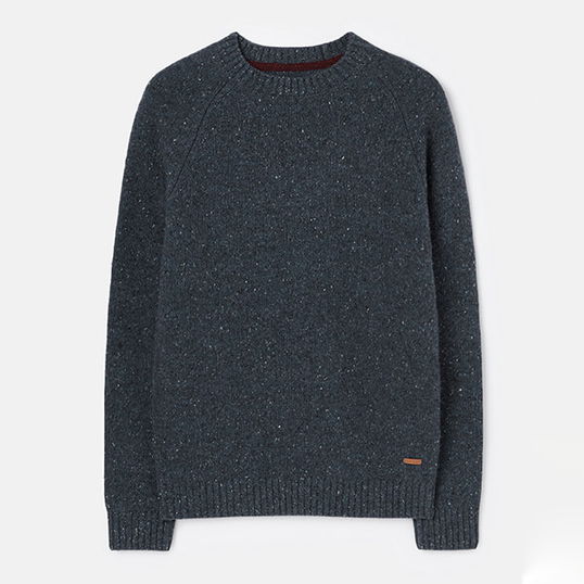 Joules Mens Blue Glenbay Knitted Jumper