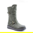 Heavenly Feet Khaki Hannah4 Boots Size 8