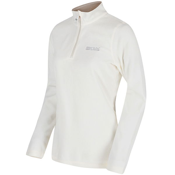 Regatta Polar Bear Parchment Sweethart Lightweight Half-Zip Fleece Size 18