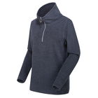 Regatta Navy/Silver Solenne Half Zip Stripe Fleece Size 22