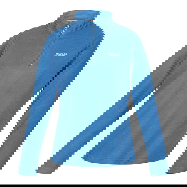 Regatta Womens Sweethart Lightweight Half Zip Fleece Vallarta Blue Size 8