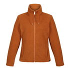 Regatta Womens Kizmit Full Zip Jumper Copper Almond Fluffy Size 18