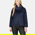 Regatta Womens Bekkah Fluffy Jumper Navy Plait Size 14