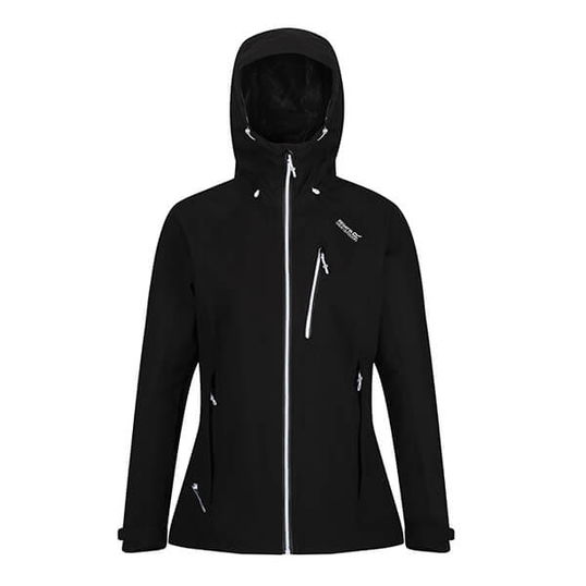 Regatta Womens Birchdale Waterproof Jacket Black Size 14