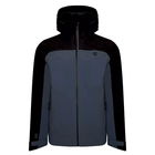 Dare 2b Mens Diluent Recycled Waterproof Jacket Orion Grey Black Size L