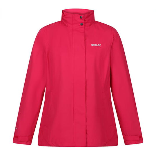 Regatta Womens Daysha Waterproof Jacket Pink Potion Size 20
