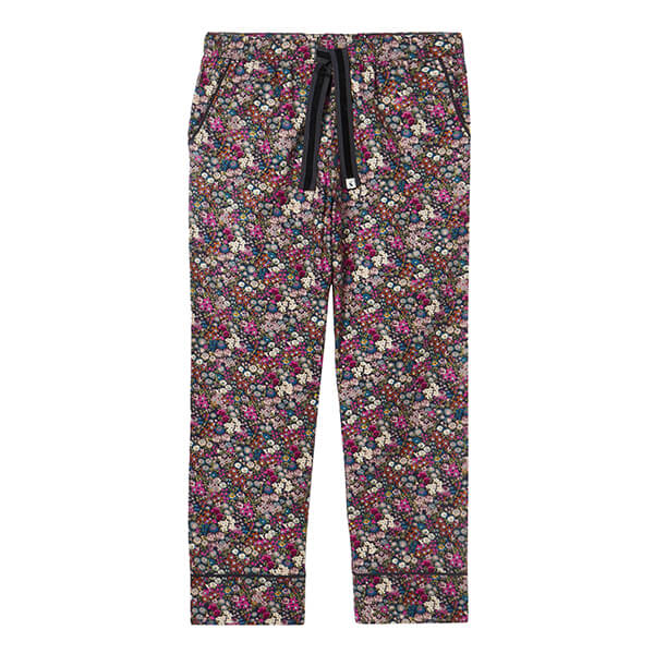 Joules French Navy Floral Stella Pyjama Bottoms Size XL