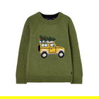 Joules Kids Green Cracking Festive Jumper Size 9-10y