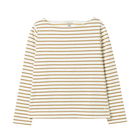 Joules Lurex Gold Stripe Long Sleeve Harbour Top Size 20