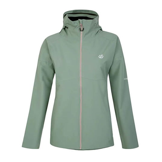 Dare 2b Womens Trail Waterproof Jacket Lilypad Green Size 12