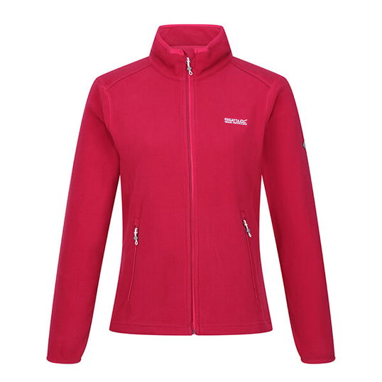 Regatta Womens Floreo IV Full Zip Fleece Berry Pink Size 12