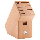 Zwilling J A Henckels 9 Slot Beech Empty Knife Block