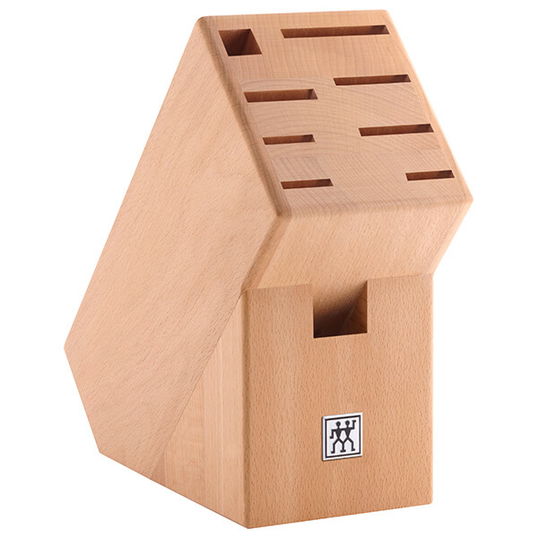 Zwilling J A Henckels 9 Slot Beech Empty Knife Block