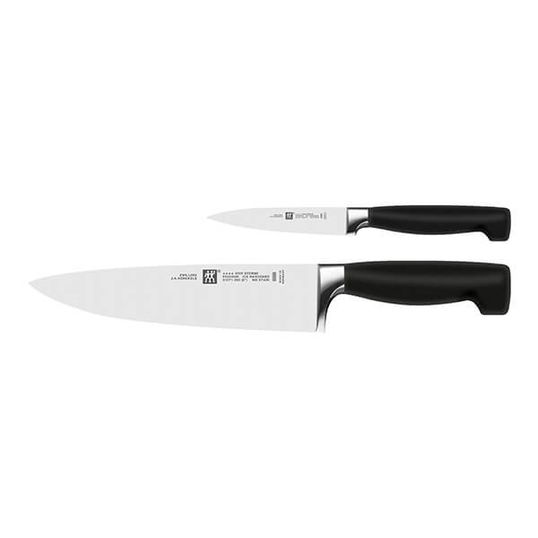 Zwilling J A Henckels Four Star 2 Piece Set with Chef`s Knife