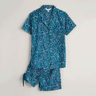 Seasalt Nesting Bird Pyjamas Flowing Seaweed Chalk Atlantic Size 14