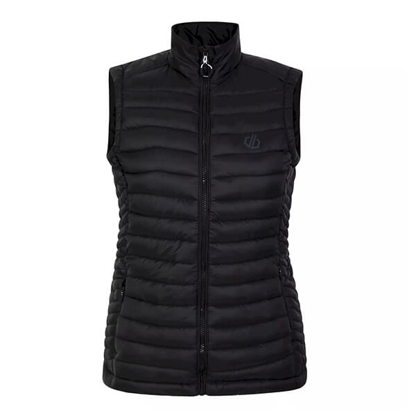 Dare 2b Womens Deter Waterproof Padded Gilet Black Size 14