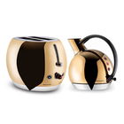 Bugatti Giulietta Kettle and Romeo Toaster Set Gold
