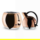 Bugatti Giulietta Kettle and Romeo Toaster Set Rose Gold