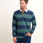 Brakeburn Mens Stripe Rugby Shirt Size XXL
