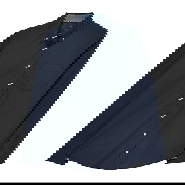 Joules Mens French Navy Oxford Classic Fit Shirt Size L