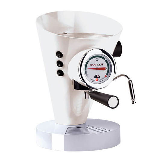 Bugatti Diva Coffee Machine White
