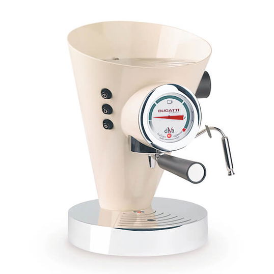 Bugatti Diva Coffee Machine Cream