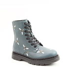 Heavenly Feet Dark Ocean Justina2 Bee Print Boots Size 7