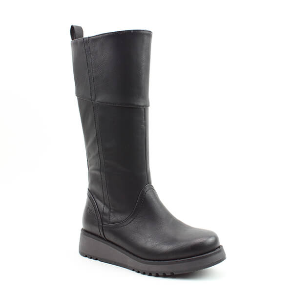 Heavenly Feet Black Robyn4 Boots Size 5