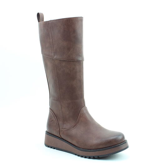 Heavenly Feet Brown Robyn4 Boots Size 5