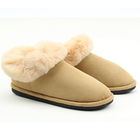 Heavenly Feet Beige Montana Premium Memory Foam Slippers Size S
