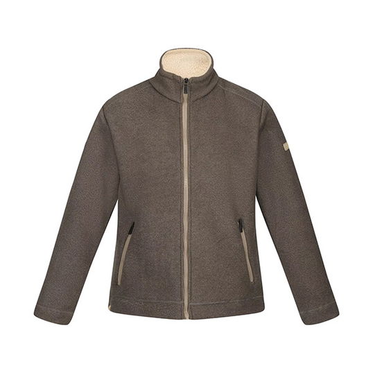 Regatta Mens Garrian II Full Zip Fleece Gold Sand Size XL