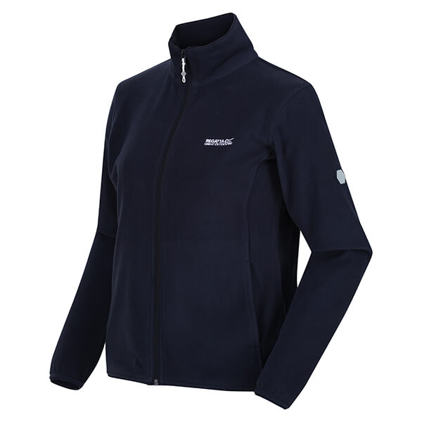 Regatta Women's Clemance III Full Zip Fleece Navy Size 10
