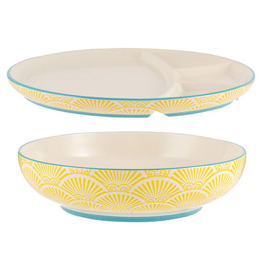 Typhoon World Foods Multi-Cuisine Bowl & Divider Plate