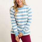 Brakeburn Stripe Crew Neck Sweatshirt Size 12